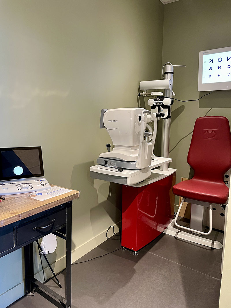 Equipement de l'opticien